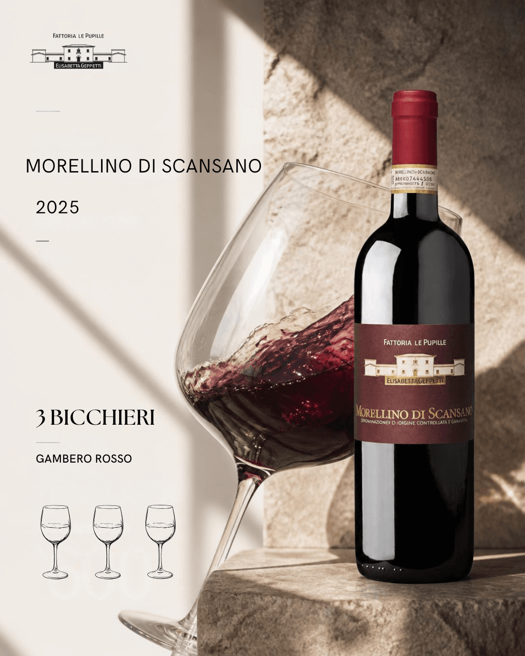 Tre Bicchieri Gambero Rosso